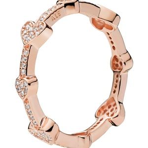 Pandora Alluring Hearts Ring